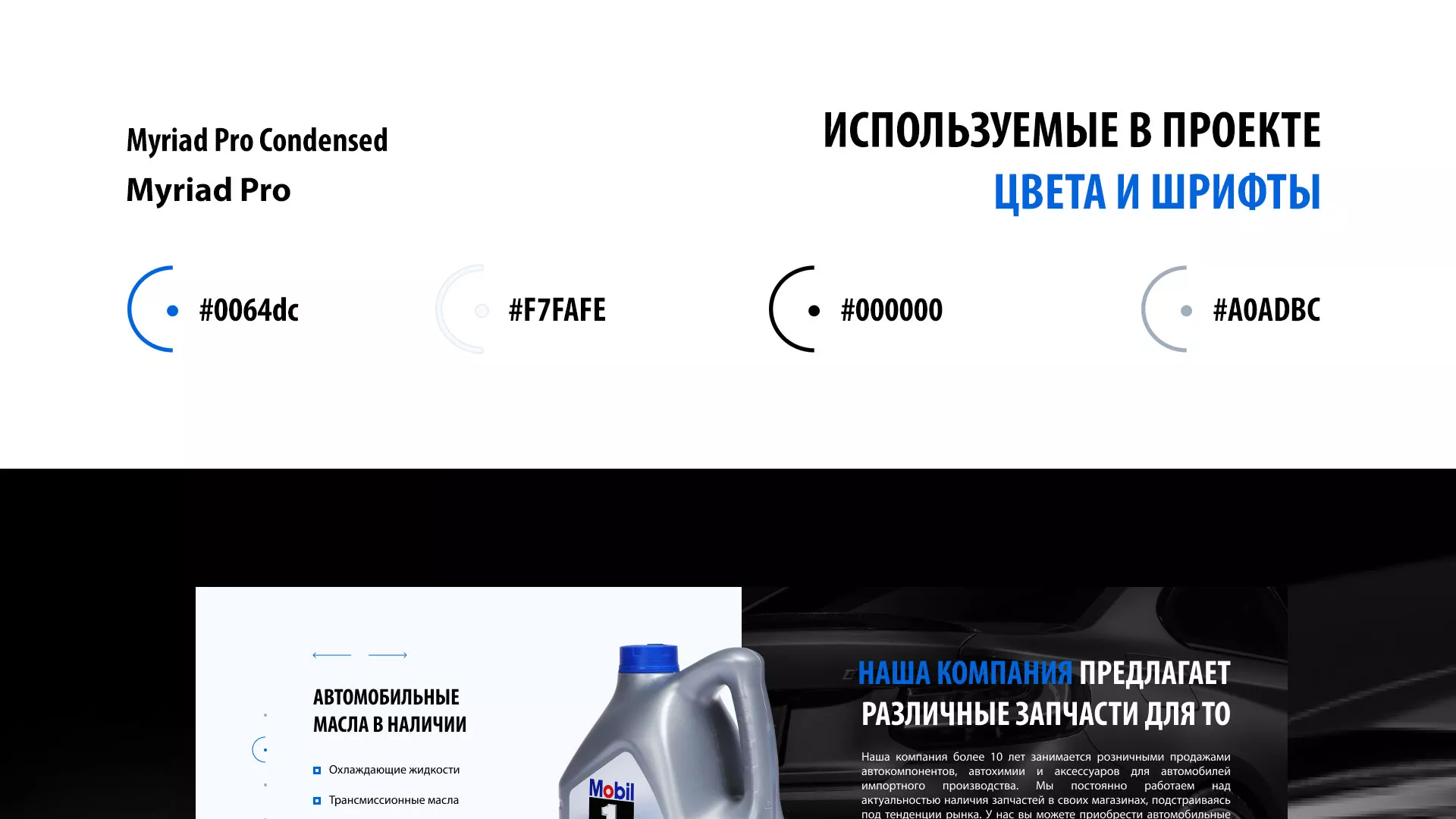 Разработка сайта магазина автозапчастей «М7» в Димитровграде