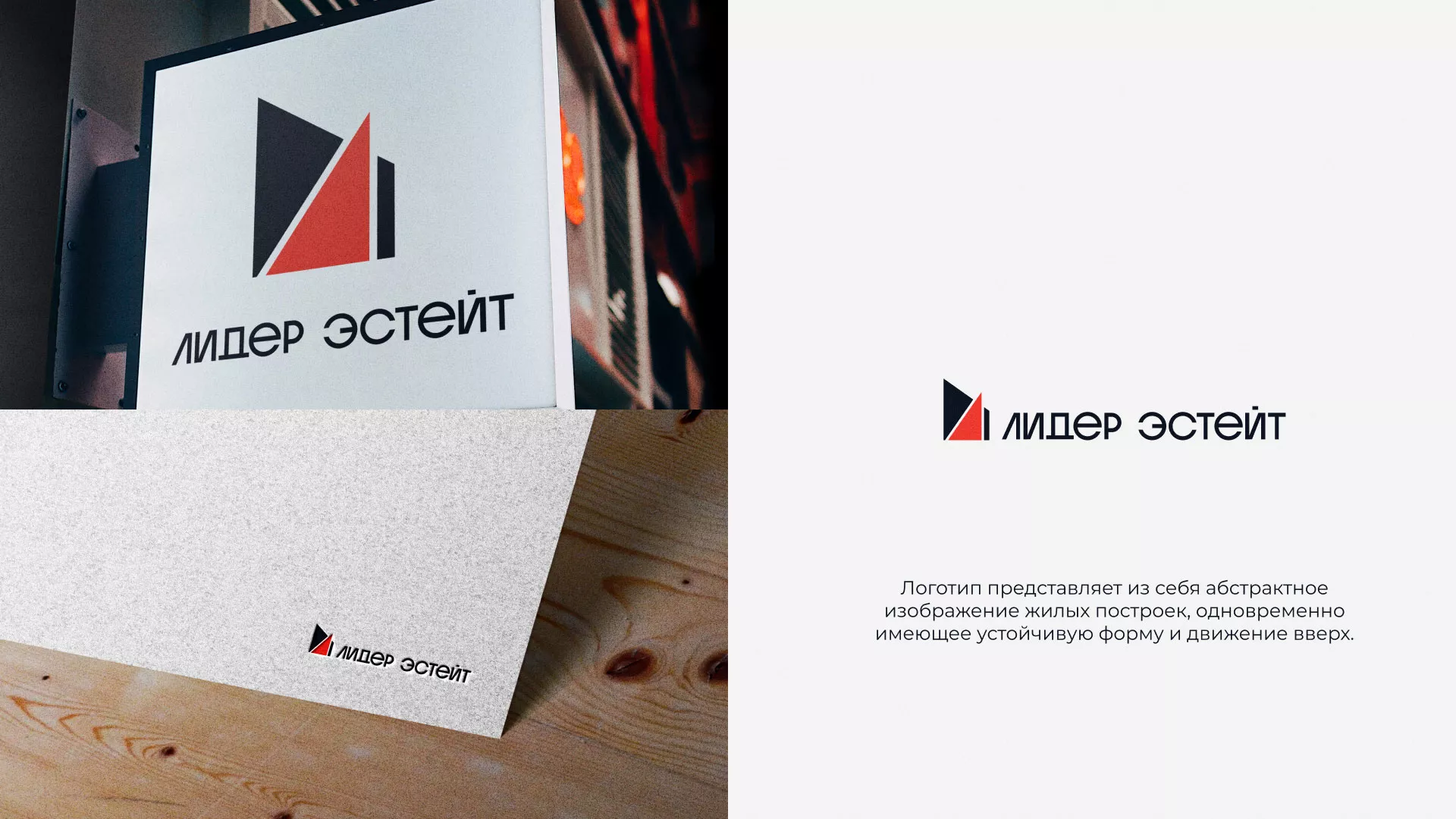 Сделали логотип для агентства недвижимости «Лидер Эстейт» в Димитровграде